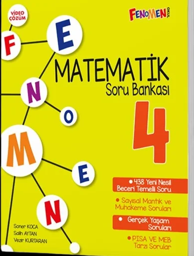 FENOMEN ÇOCUK 4. SINIF MATEMATİK SORU BANKASI